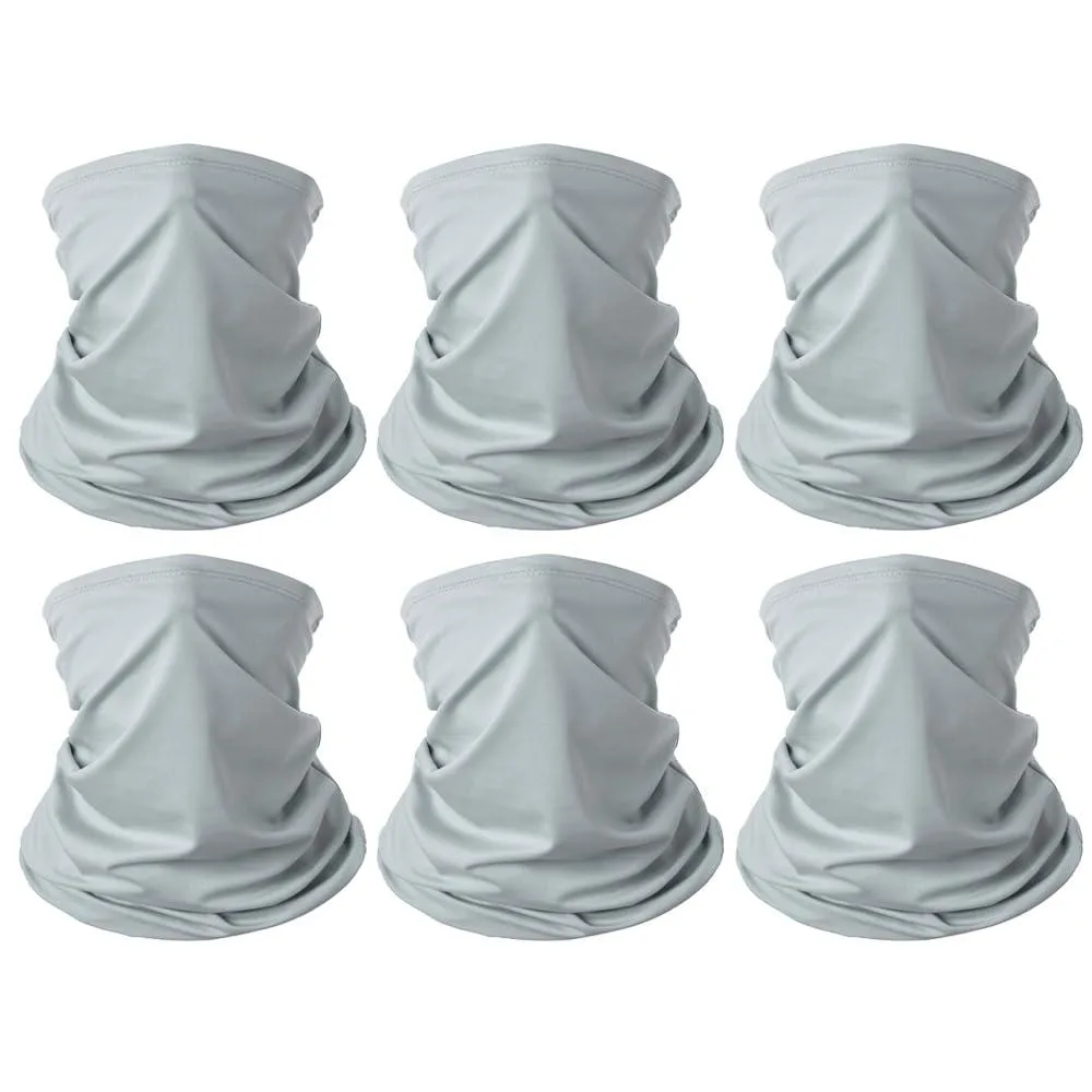  PuddingStation Neck Gaiter 6-pack Grey 25*42cm — product photo
