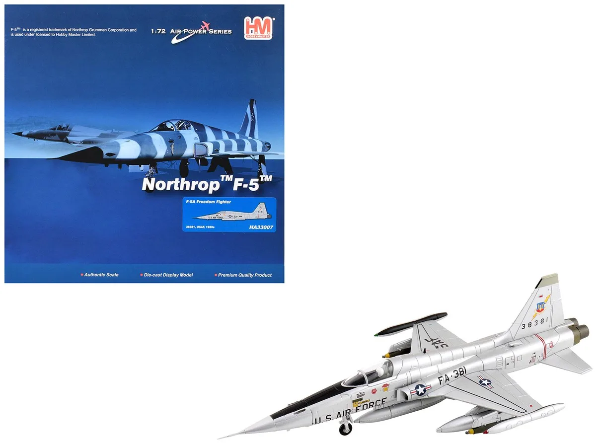Hobby Master Hobby Master Northrop F-5A Freedom Fighter 38381 1/72 Diecast Aircraft — product photo