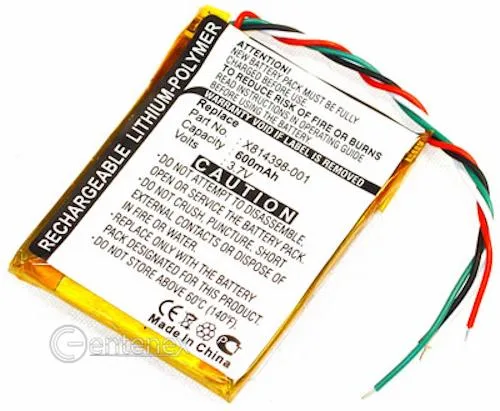 Centenex Electronics Centenex Electronics BAMICROSOFTZUNEFLASH Li-Polymer Battery 600mAh 3.7V Silver — product photo