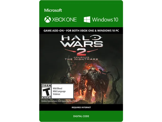 Microsoft Microsoft G7Q-00056 Halo Wars 2: Awakening the Nightmare downloadable game — product photo