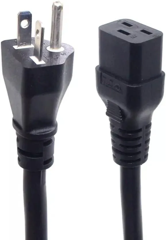 TeKit TeKit NEMA 6-20P to C19 Power Adapter Cord 12AWG 6ft 1.8m — product photo