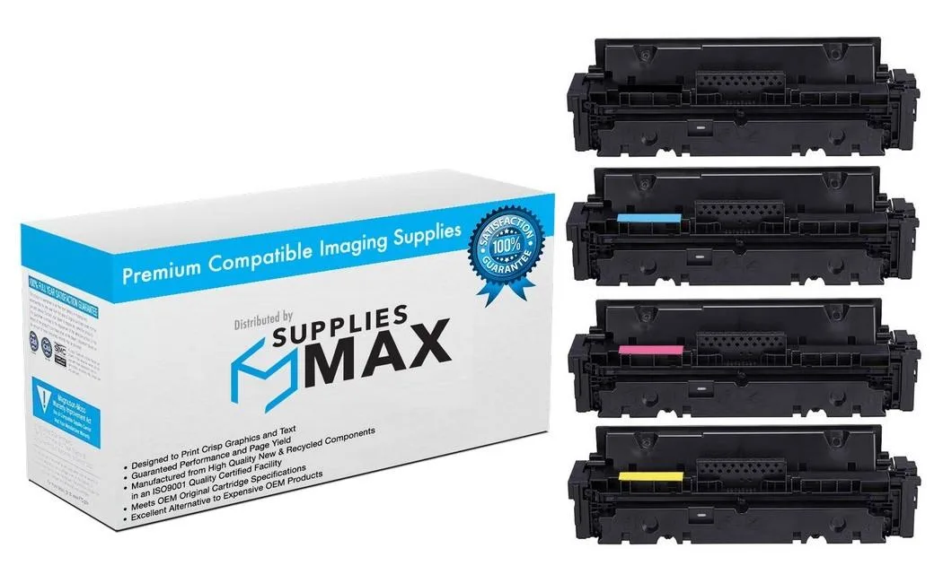 SuppliesMax SuppliesMax W202MP Toner Cartridge Combo Pack (BK/C/M/Y) 2400 Pages — product photo