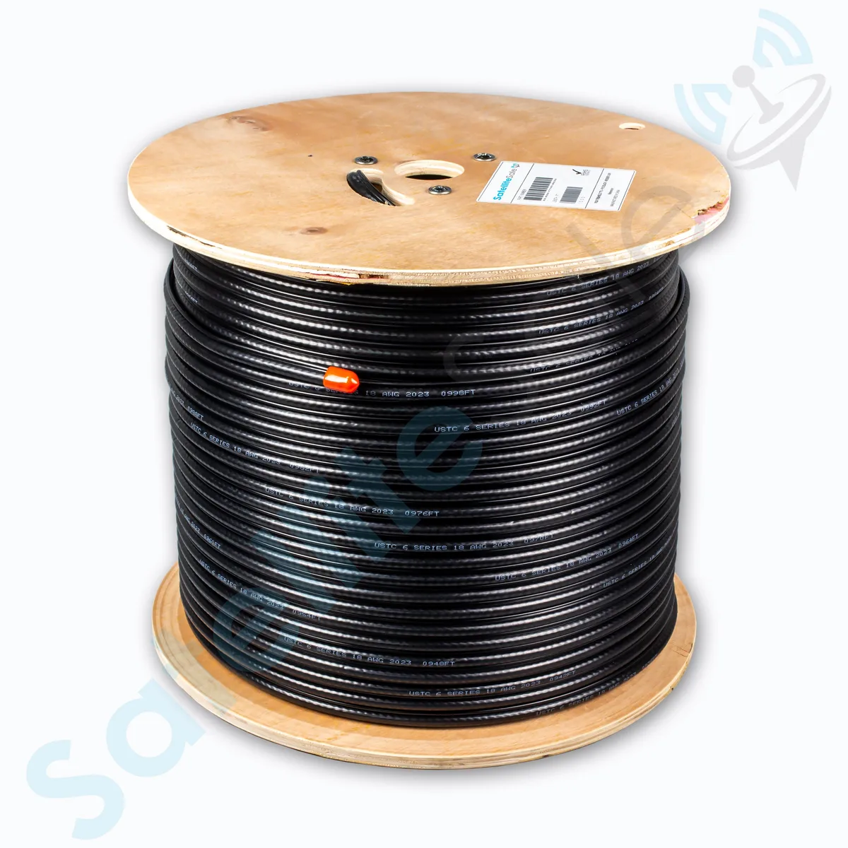SatelliteSale SatelliteSale RG6 Trishield 77% Coaxial RF Cable 1000 ft — product photo