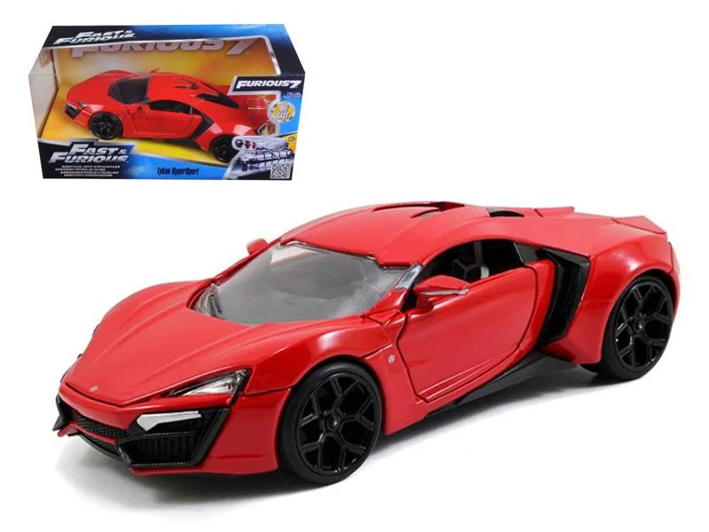 Jada Jada Lykan Hypersport Red Fast &amp; Furious 7 2015 1/24 Diecast Vehicle — product photo