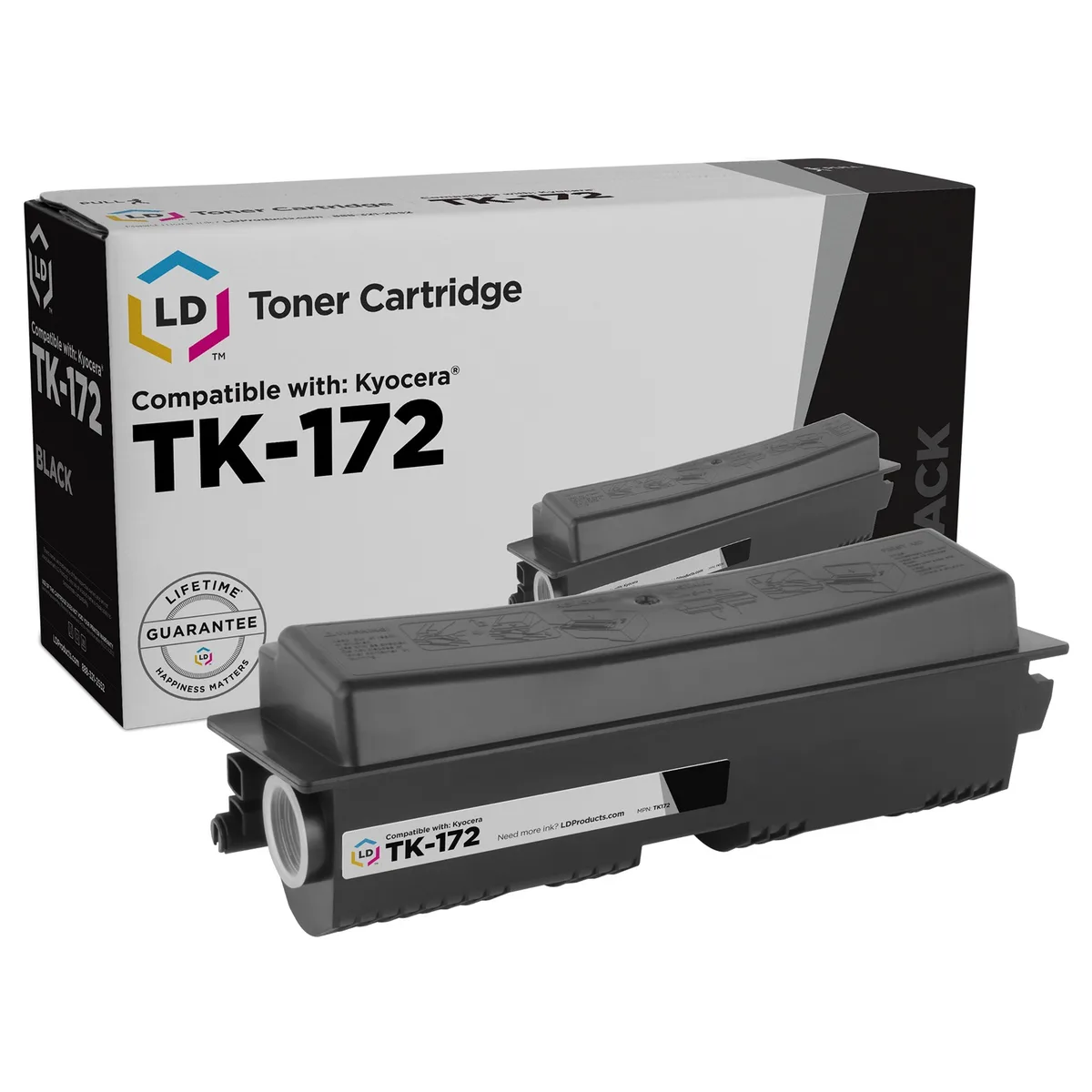 LD Products LD Products TK-172 Black Toner Cartridge 7200 pages — product photo