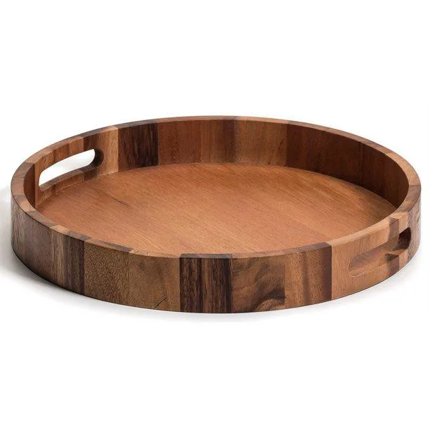 Kalmar Home Kalmar Home Extra Large Round Serving Tray 17 — product photo