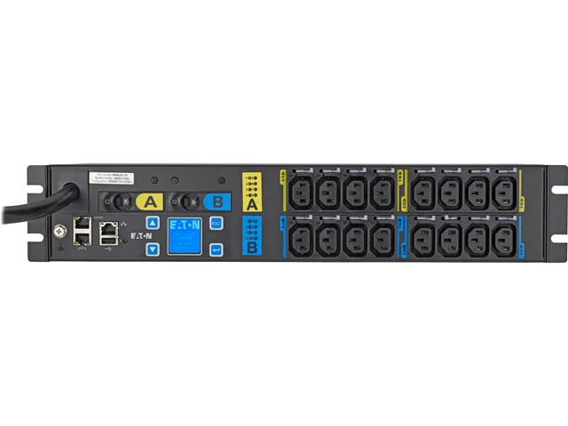 Eaton Eaton EMAU07-10 PDU 16x C13 230 V 5.76 kVA 2U — product photo