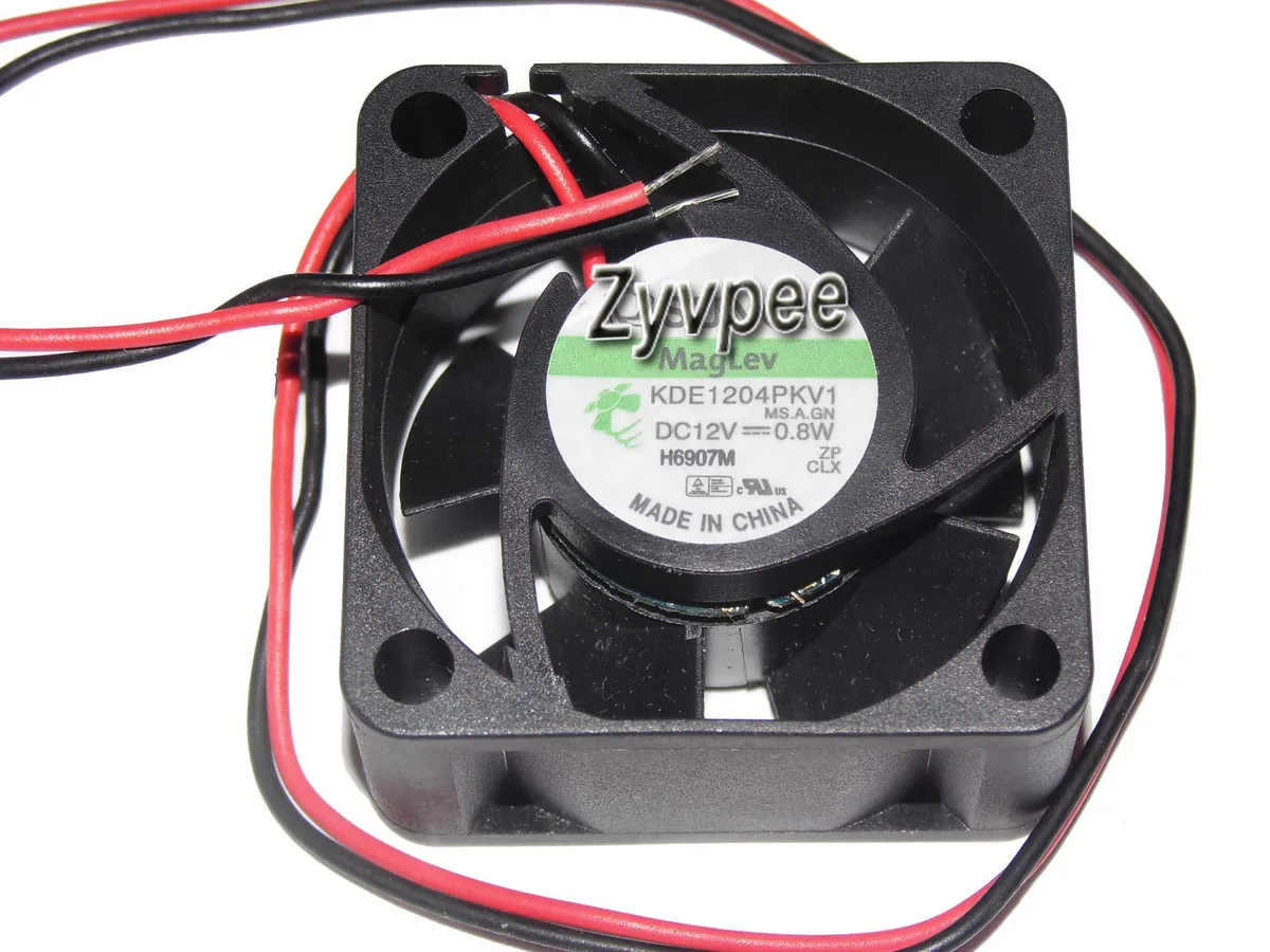 Zyvpee Zyvpee KDE1204PKV1 40x20mm 12V .8W 2-wire case fan — product photo