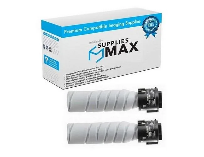 SuppliesMax SuppliesMax Black Toner Cartridge 2-Pack 6000 Pages TN-116 A3VW030_2PK — product photo