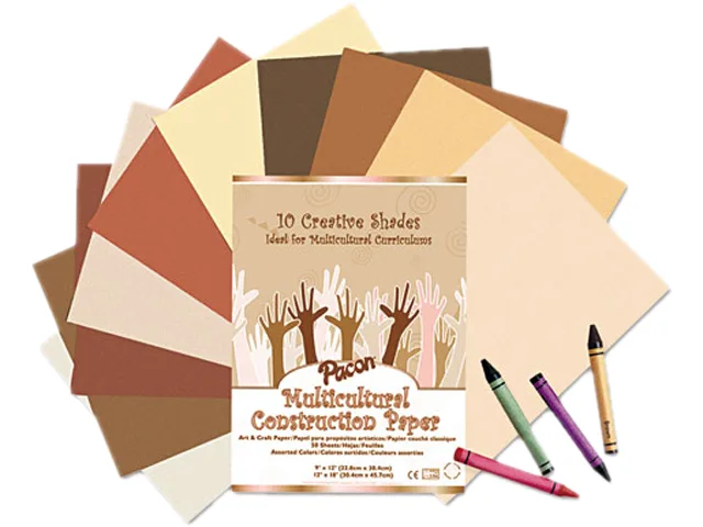 Pacon Pacon 9509 paper 9 x 12 in assorted 50 sheets 76 lbs — product photo