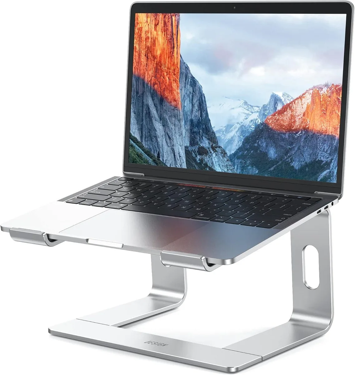 Emazne Emazne LS03 Aluminum Laptop Stand Silver 10-15.6 — product photo