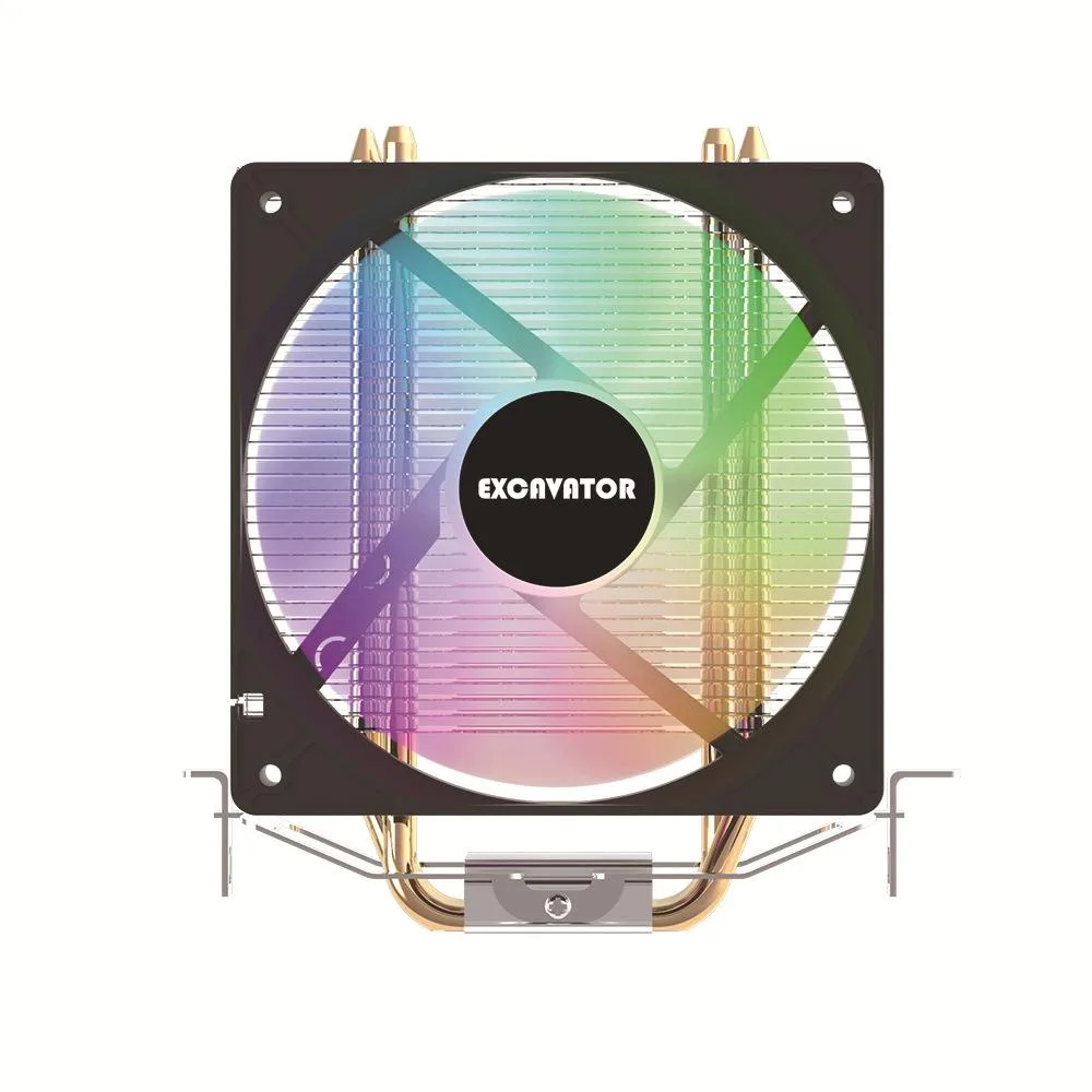 NO. NO. Blade A400 Server Chassis 4 copper tube CPU heat sink 1700 12th generation air-cooled RGB silent fan — product photo