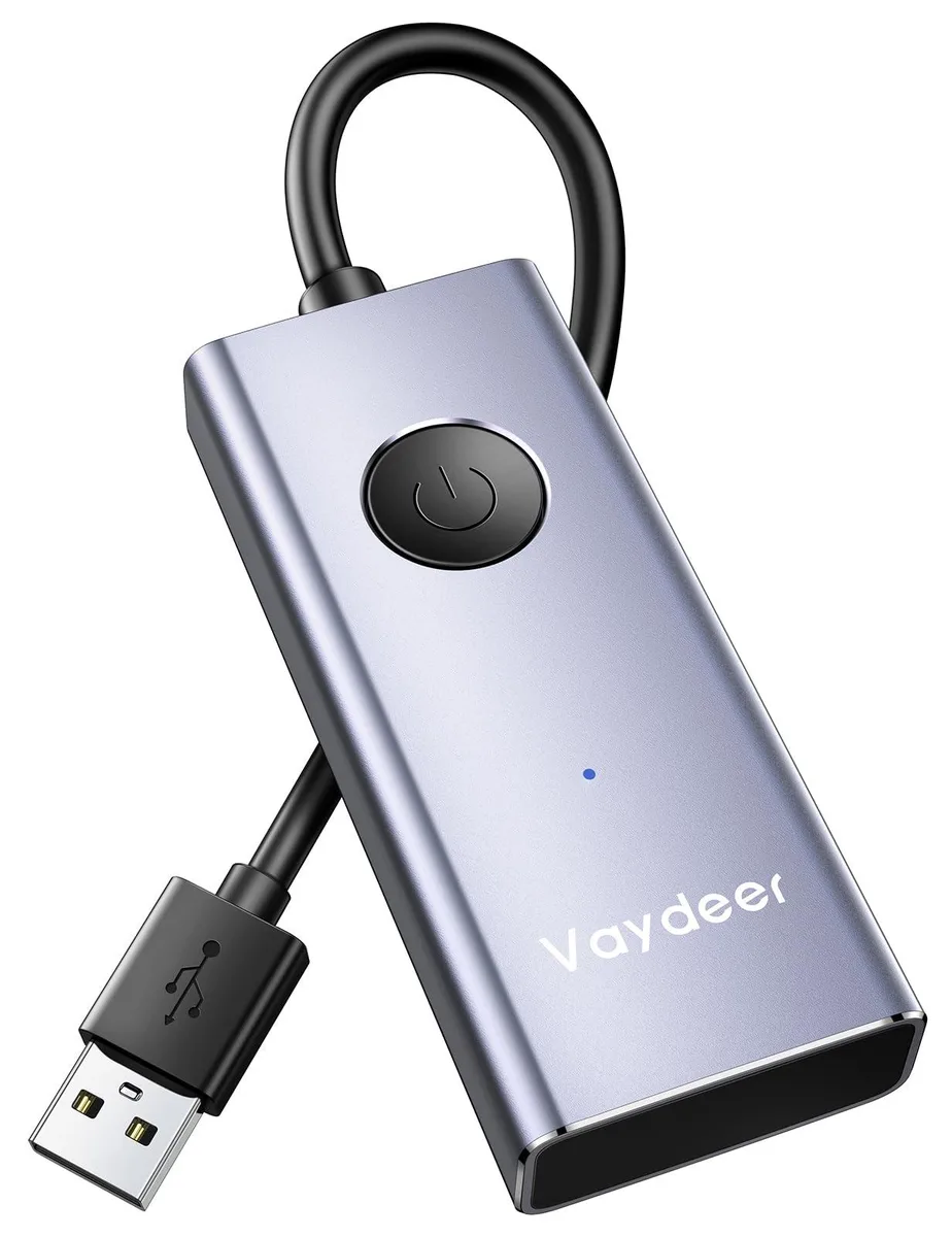  Vaydeer FM3071 Metal USB Mouse Jiggler S4 with ON/Off Switch — product photo