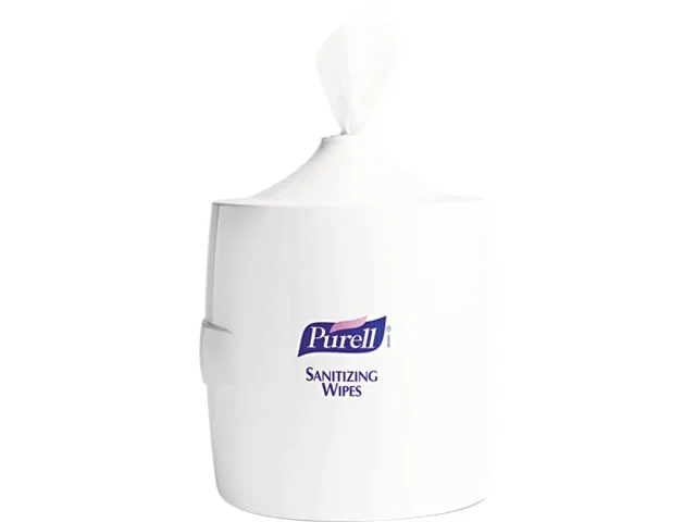 GOJO GOJO 9019-01 PURELL sanitizing wipes wall-mount dispenser 1200 count — product photo