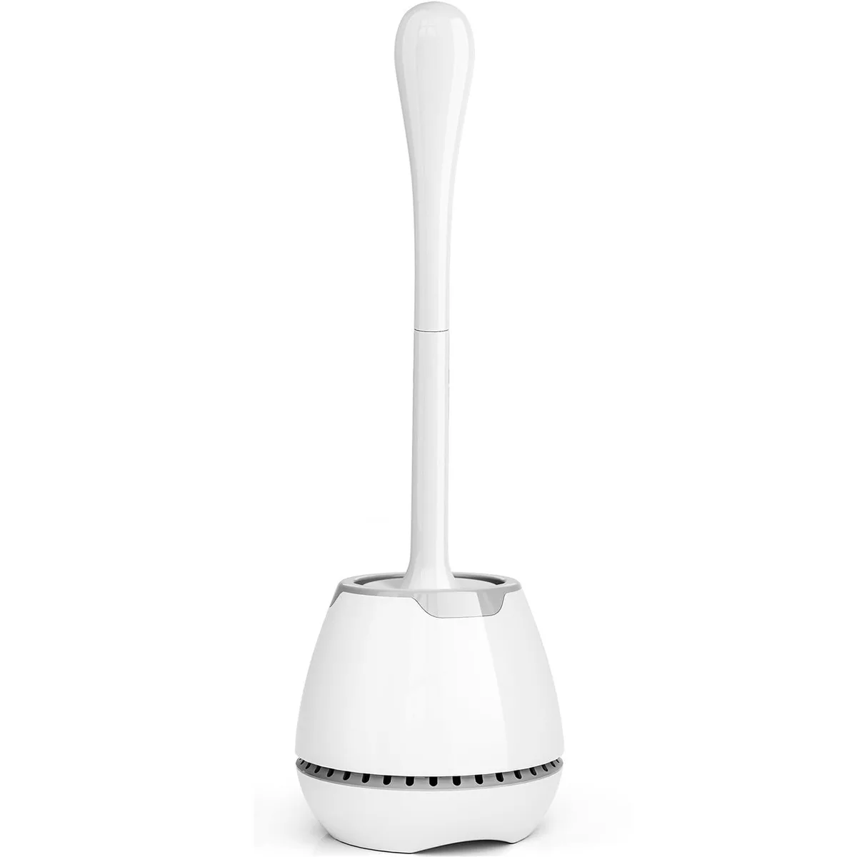 UPTRONIC Toilet Brush and Holder 16.5 inch handle 360° cleaning — product photo