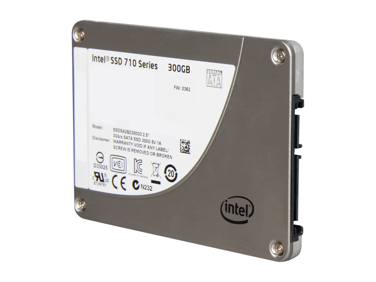 Intel Intel 710 Series 300GB 2.5" SATA internal SSD SSDSA2BZ300G301 — product photo
