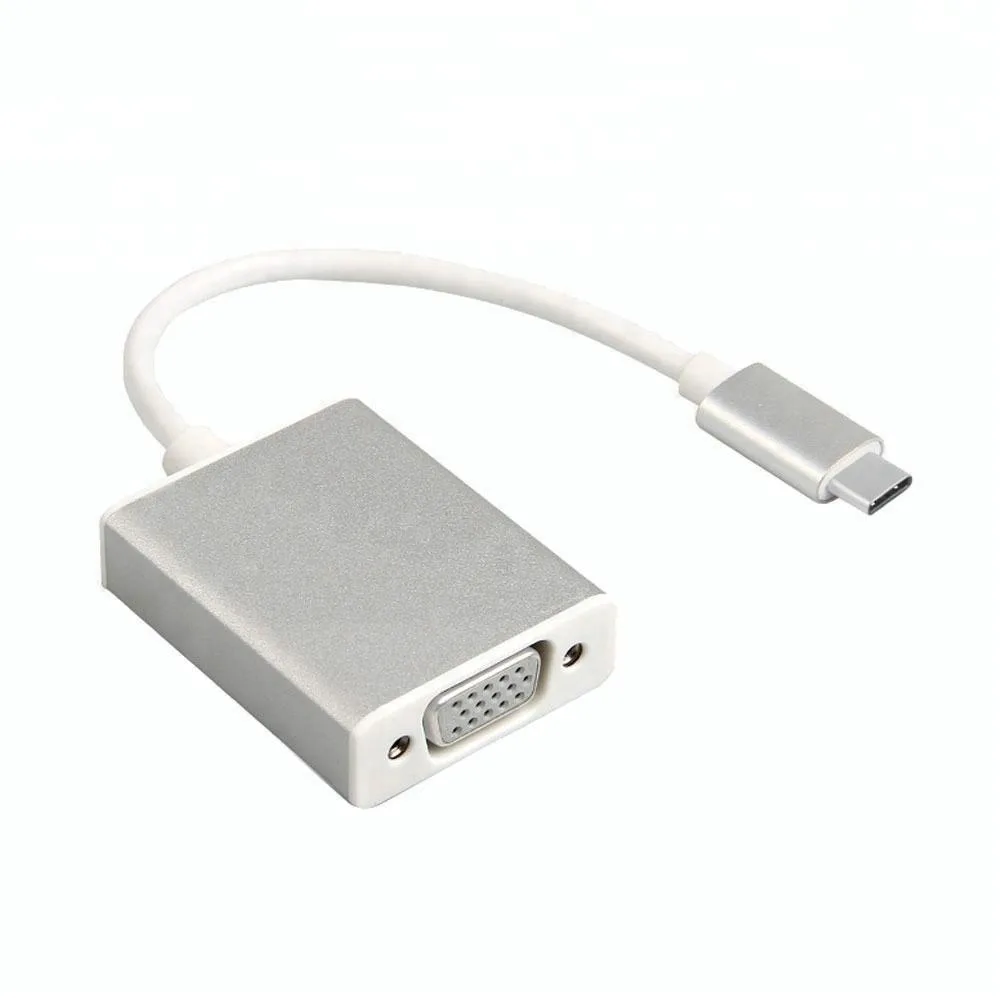Sonilco Sonilco USB-C to VGA Adapter 90 mm Silver — product photo