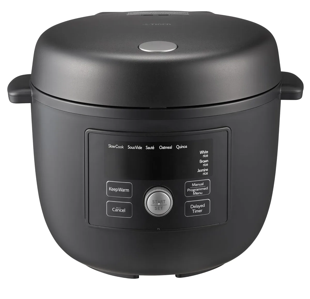 Tiger Corporation Tiger Corporation COL-A40U 2.6L 8-in-1 rice cooker 21 menus black — product photo