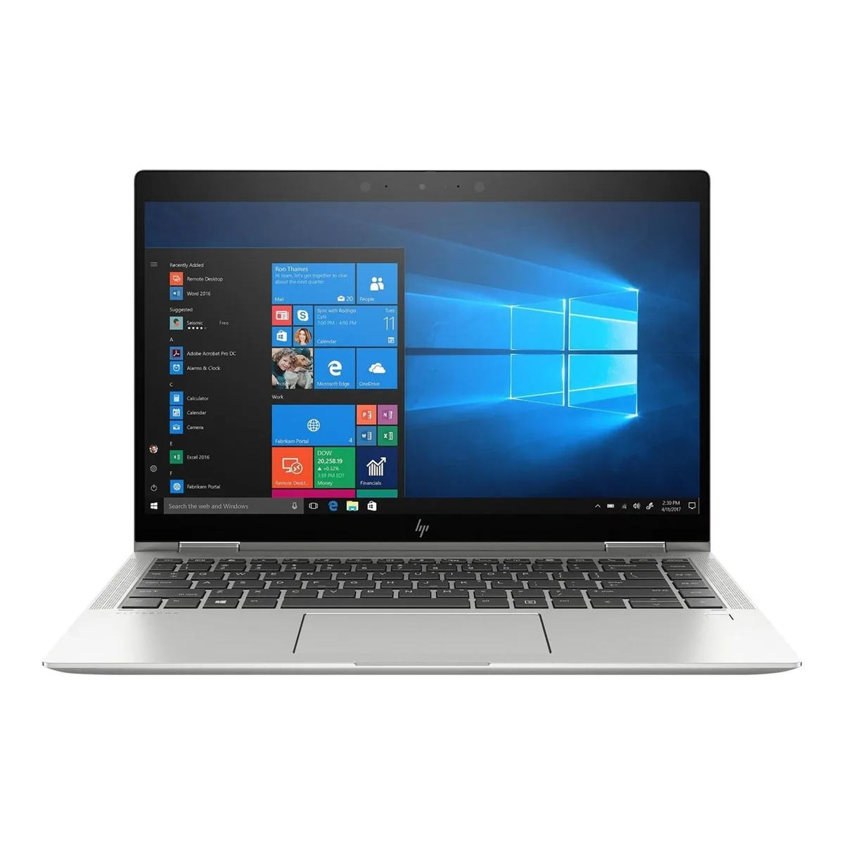 HP HP EliteBook x360 1040 G7 14" Touch i7-10810U 16GB 512GB Silver — product photo