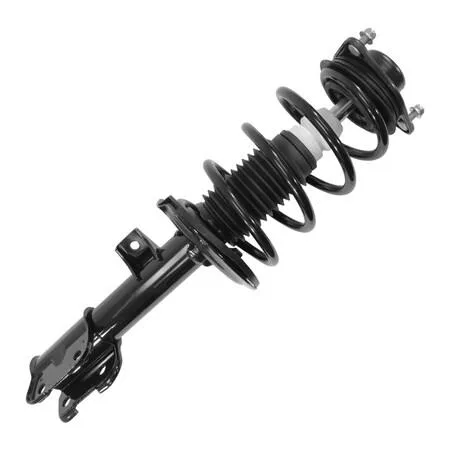 Unity 11368 front right strut assembly silver metal coil spring preassembled unit