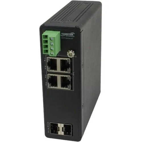Transition Networks Transition Networks SISTP1040-342-LRT hardened PoE+ network switch — product photo