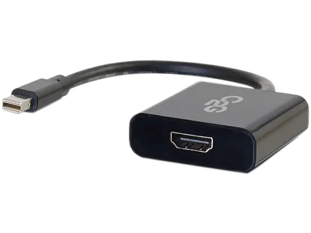 Cables To Go Cables To Go 54307 Mini DisplayPort to HDMI active audio video converter 4096x2160 24Hz 3840x2160 30Hz black — product photo