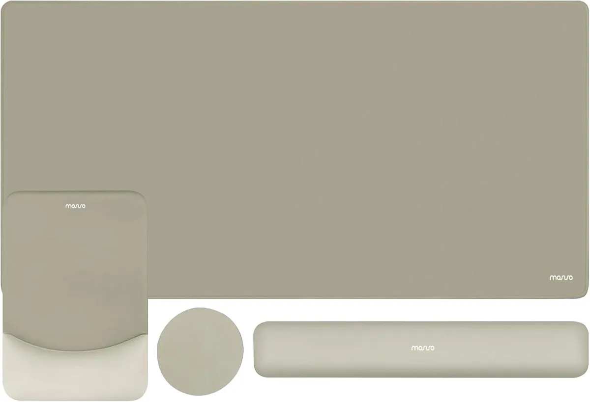 Emerson Emerson Keyboard Mouse Pad Set Bronze Brown — product photo
