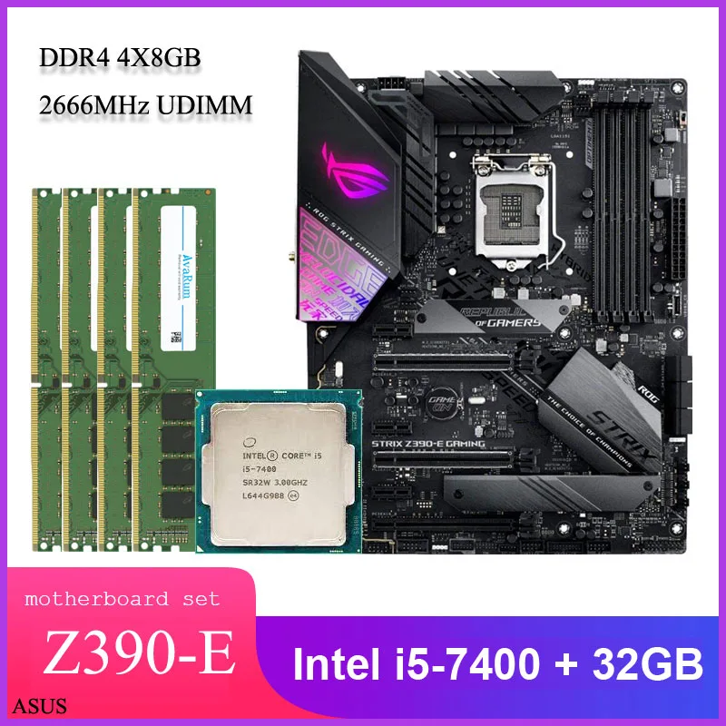 Avarum Avarum ROG STRIX Z390-E GAMING i5-7400 32GB DDR4 embedded solution — product photo