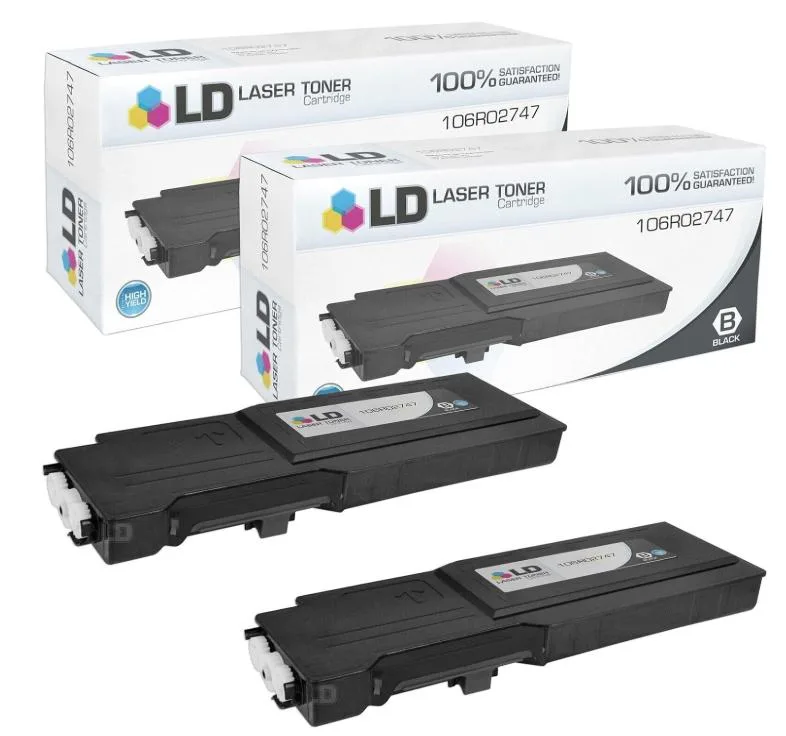 LD Products LD Products Compatible Toner Cartridge 106R02747 High Yield Black 2-Pack — product photo