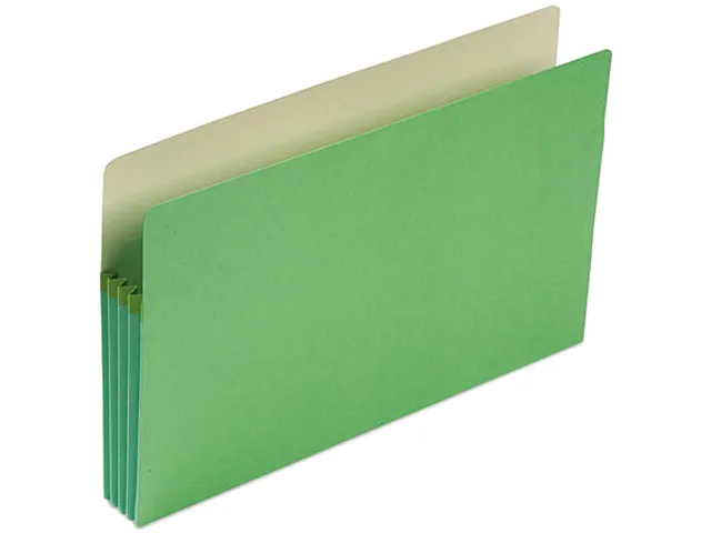 Smead Smead 74226 Green File Pocket 8.50" x 14" 3.50" Expansion — product photo
