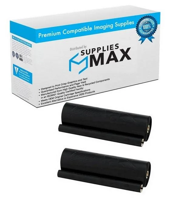 SuppliesMax SuppliesMax PC-102RF Fax Imaging Film 2-pack 1500 pages — product photo