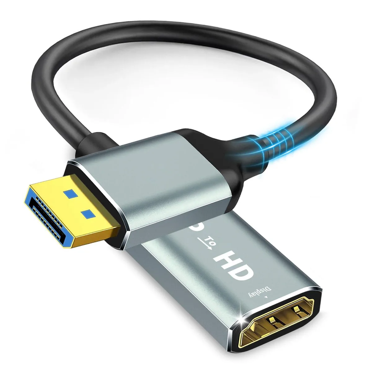  AVer DisplayPort to HDMI Adapter 4K 60Hz 10.8Gbps — product photo