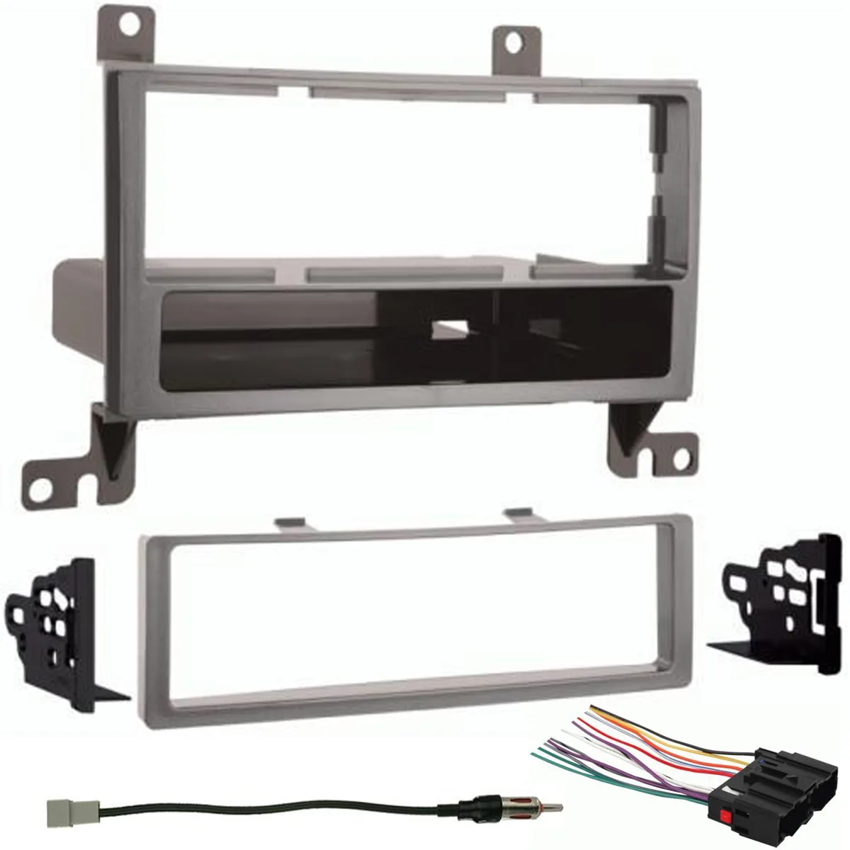 METRA METRA MET-99-7325S Single DIN Dash Kit for Hyundai 2007-2012 with Harness &amp; Antenna Adapter — product photo