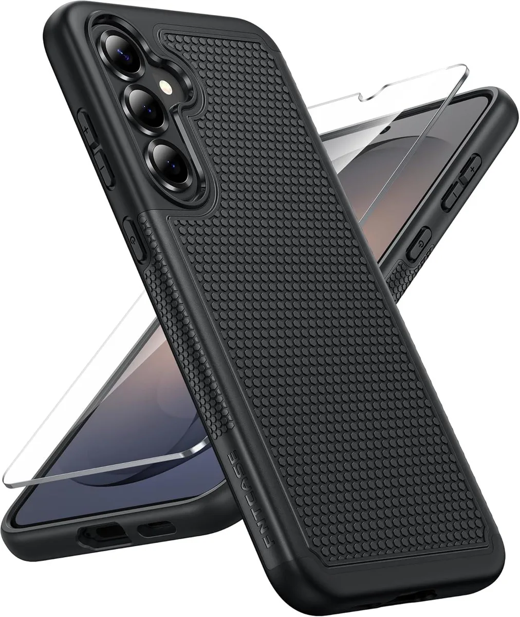 Transcend Transcend Galaxy S26 Case 6.3in 2026 Black TPU PC 14ft Drop Screen Protector — product photo