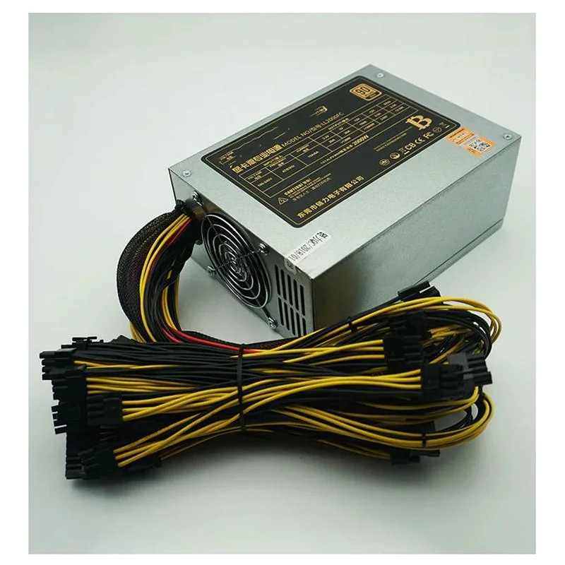 KHACHIMO KHACHIMO LL2000FC Server Rated Desktop Wide Mute Active Multi-Channel 2000W ATX Power Supply — product photo