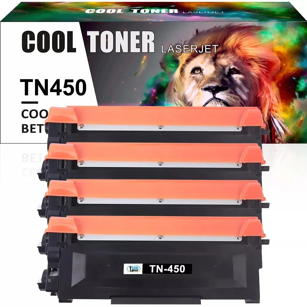 Cool Toner Cool Toner TN450 Black Toner Cartridge 4 Pack — product photo