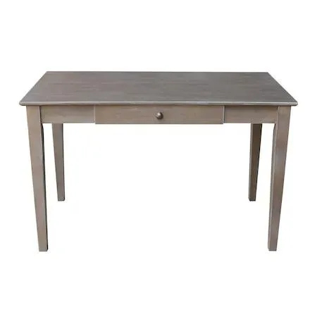 International Concepts International Concepts OF09-41 Desk 30 x 26 Washed Gray Taupe Hardwood — product photo