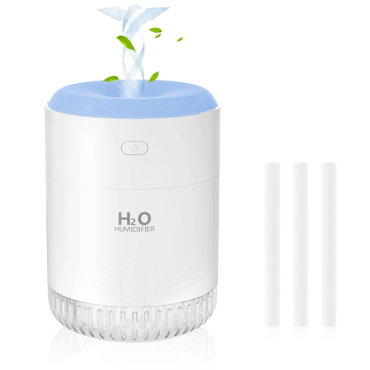  500ml White USB Humidifier 20dB 10-18h Runtime — product photo