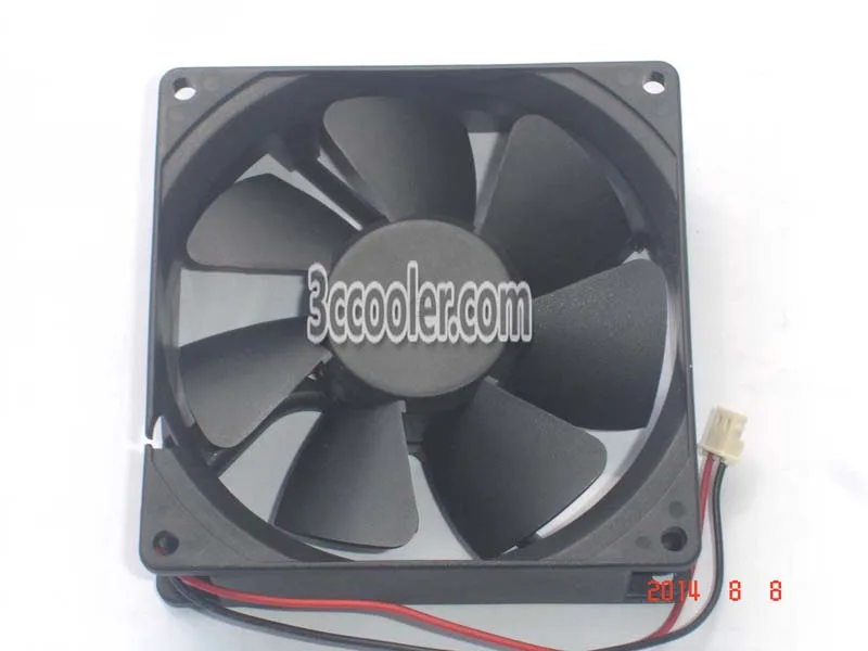 Zyvpee Zyvpee KD1209PTS2 90×25 mm 12 V 1.7 W 2-wire case fan — product photo