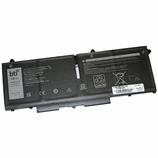 Battery Technology Inc. Battery Technology Inc. 07KRV-BTI 4-Cell 15.2V 55WHr laptop battery — product photo