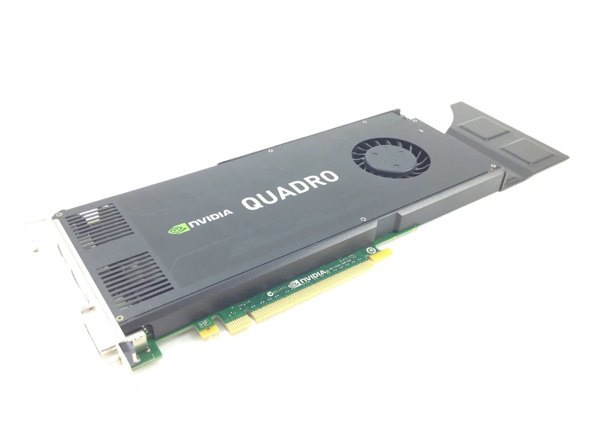 NVIDIA NVIDIA Quadro K4000 3GB GDDR5 PCIe 3.0 x16 workstation graphics card — product photo
