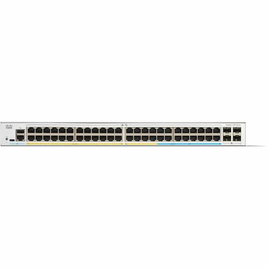 Cisco Systems, Inc. Cisco Systems, Inc. C1300-48T-4X network switch 48 RJ45 4 SFP+ — product photo
