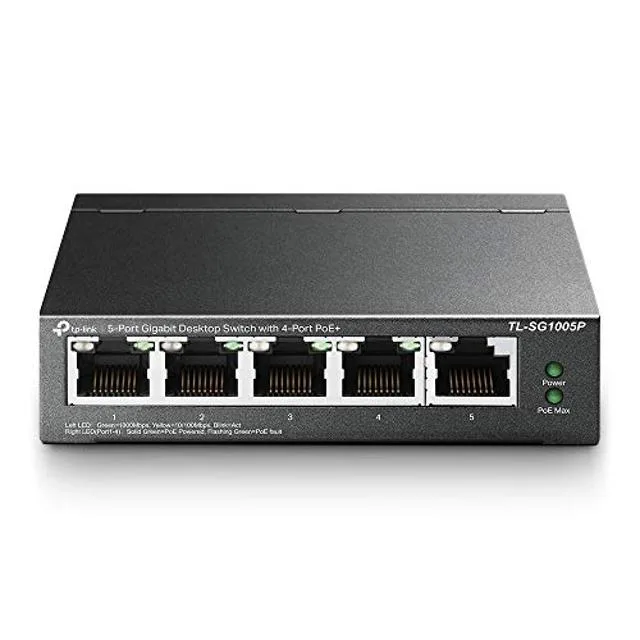 TP-Link TP-Link TL-SG1005P V2 5 Port Gigabit PoE Switch — product photo