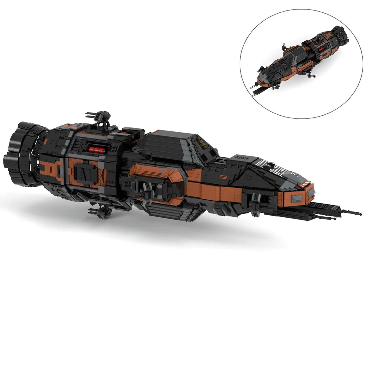 ZITIANYOUBUILD ZITIANYOUBUILD MCRN Tachi Rocinante Corvette ECF 270 MOC Building Set — product photo