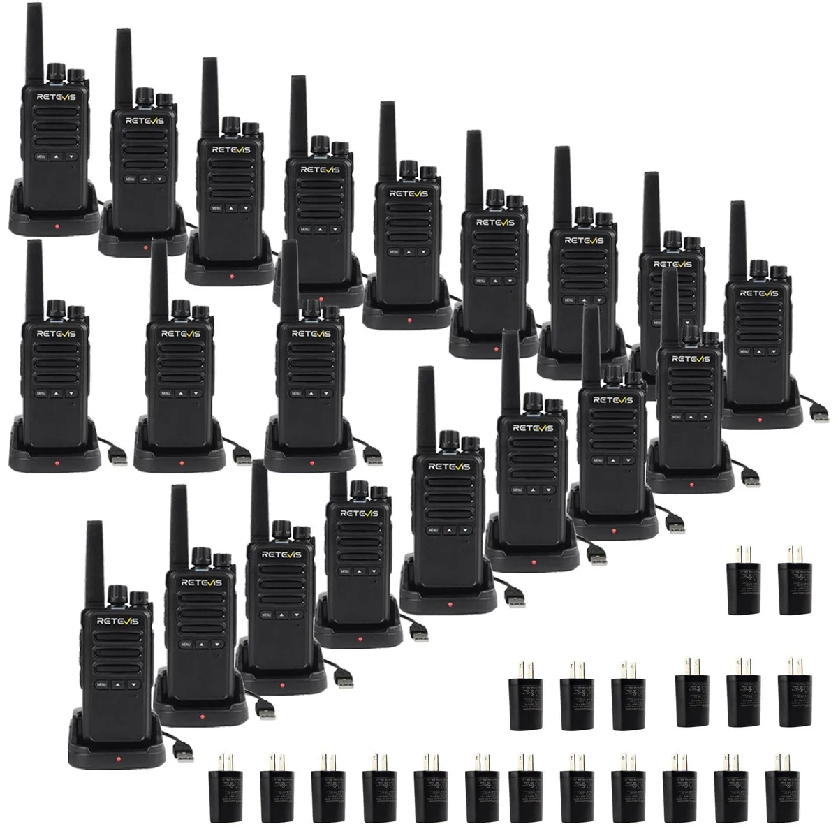 KEHIPI KEHIPI RT68B two-way radio 16ch 20 pack — product photo