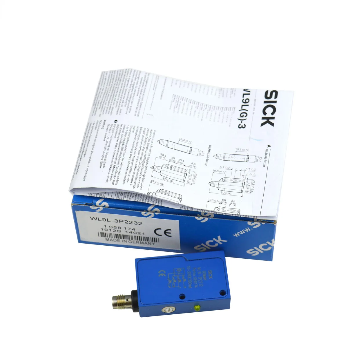 Sick Sick WL9L-3P2232 Photoelectric Sensor PNP — product photo