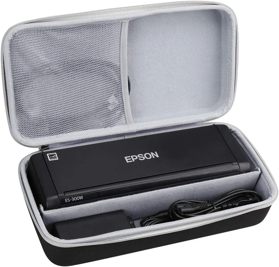 DIVI DIVI Hard Carry Travel Storage Case for Epson Workforce ES-300W ES-200 ES-300WR — product photo
