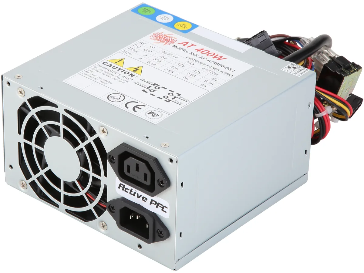 Athena Power Athena Power AP-AT40P8-PS2 server power supply 400W — product photo