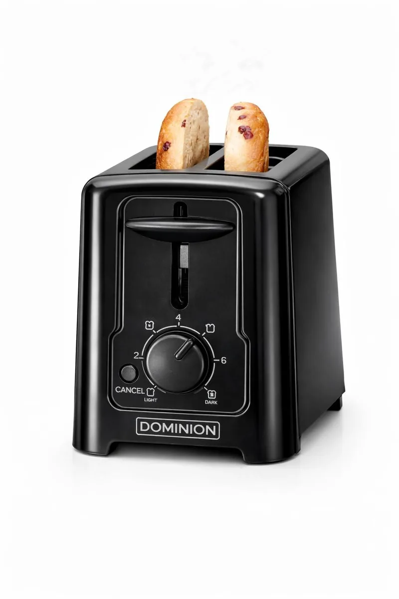  Dominion D2016B 2-Slice Toaster Black 750 W — product photo