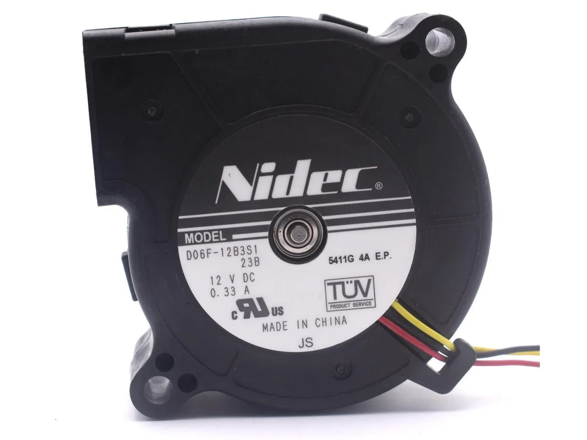 Fans Fans D06F-12B3S1 6025 Blower Case Fan 12V 0.33A 3.96W — product photo